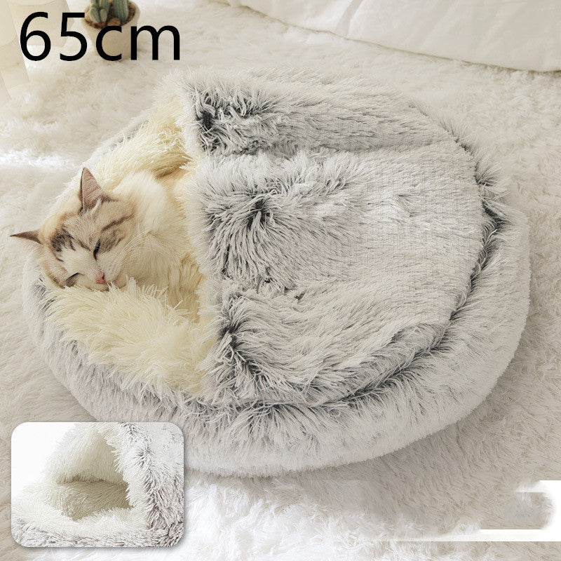 Cama Refugio Suave para-Gatos – Tipo Nido
