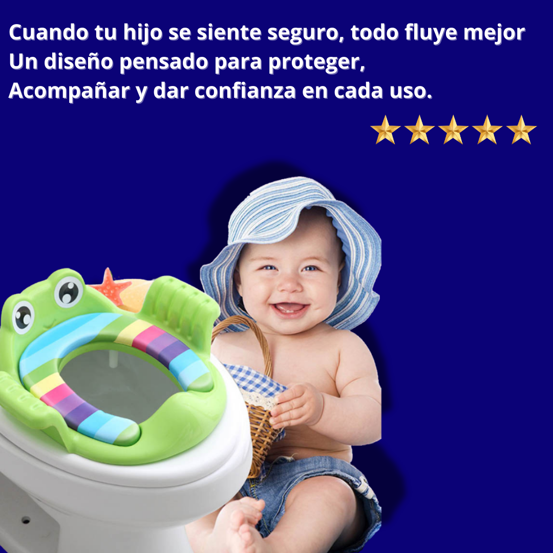El Asiento Infantil de Seguridad para Inodoro