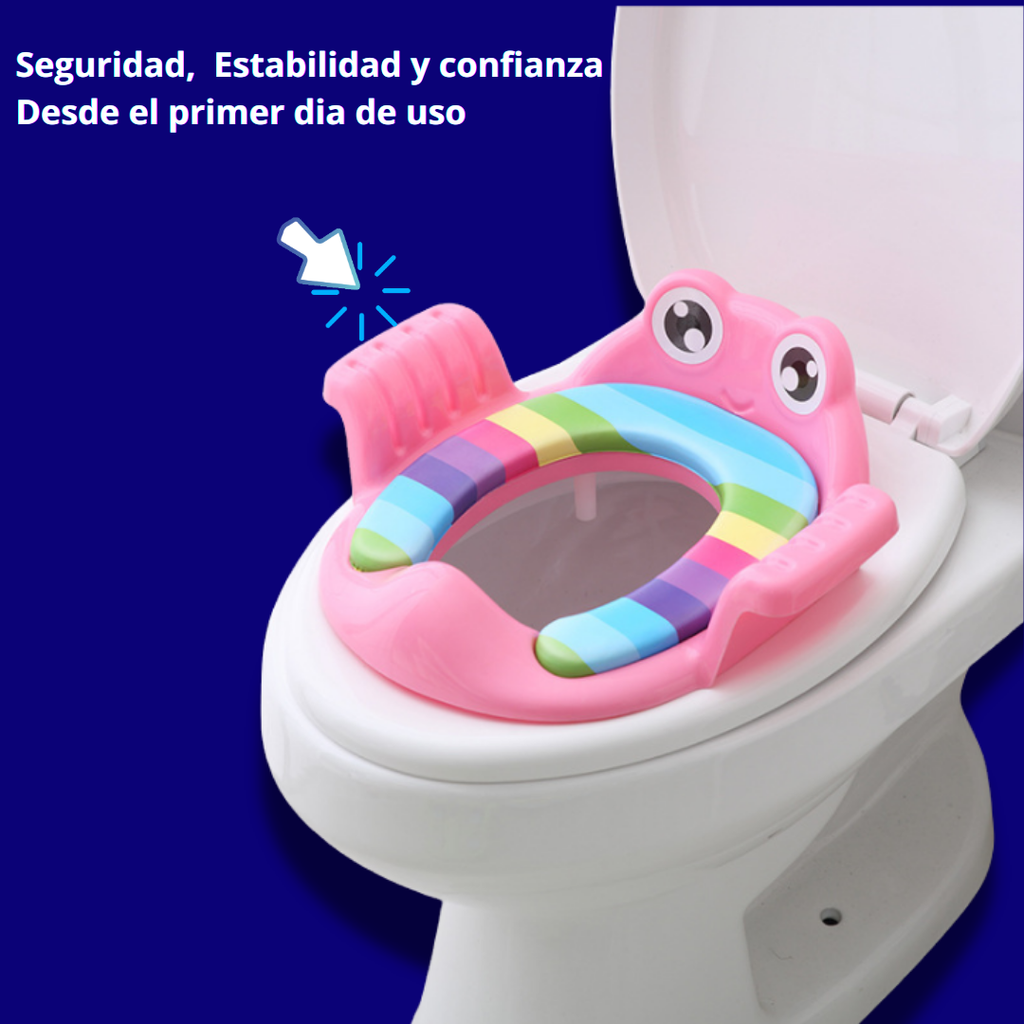 El Asiento Infantil de Seguridad para Inodoro